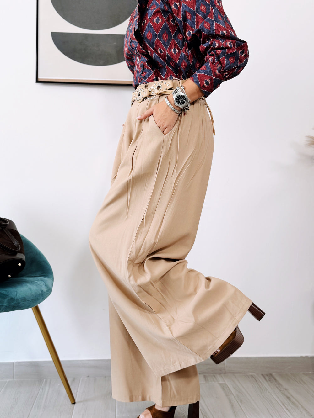 Pantalón TUARET camel