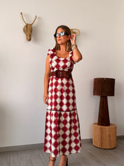 Vestido RAS Burdeos