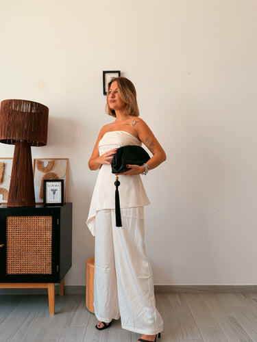 Conjunto LATRES marfil raso