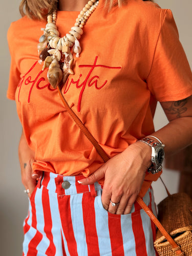 Camiseta DOLCEVITA naranja
