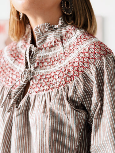 Blusa CLAUDIE bordada