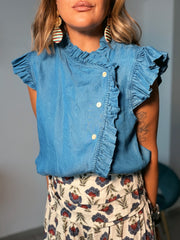 Camisa CINDY efecto vaquero