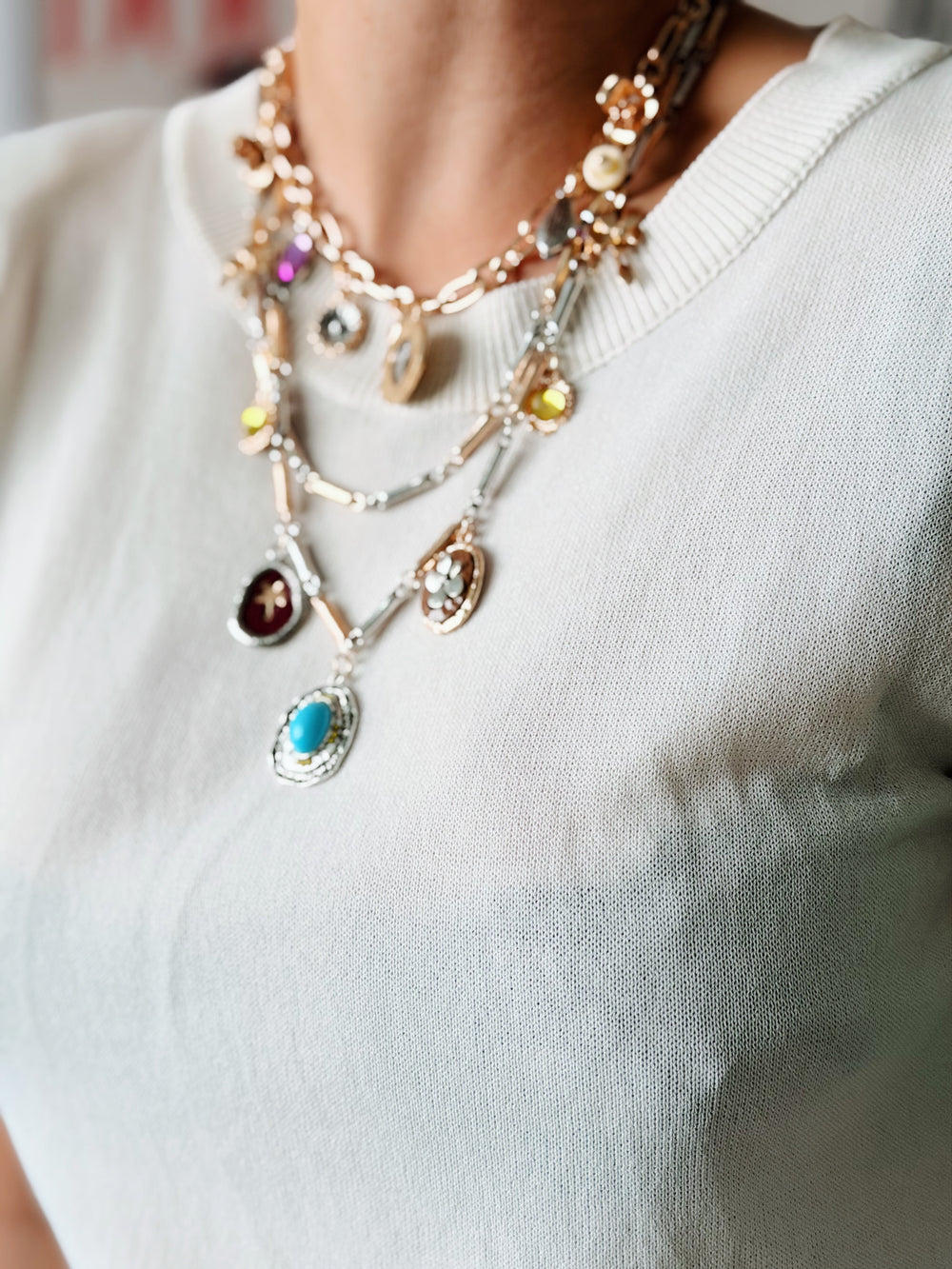 Collar triple MONIC