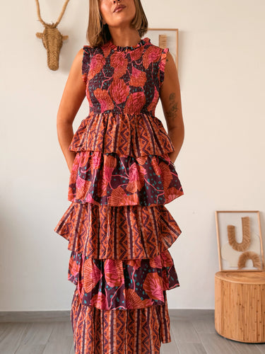 Vestido NATASHA estampado
