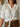 Camisa crop lazada lino blanca