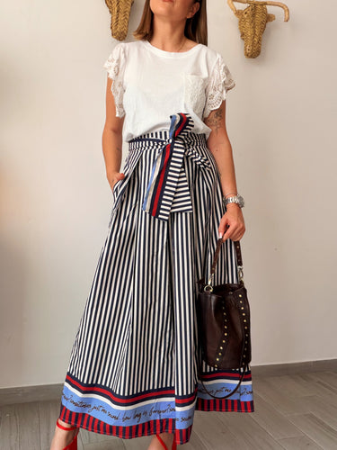 Falda marinera lazada