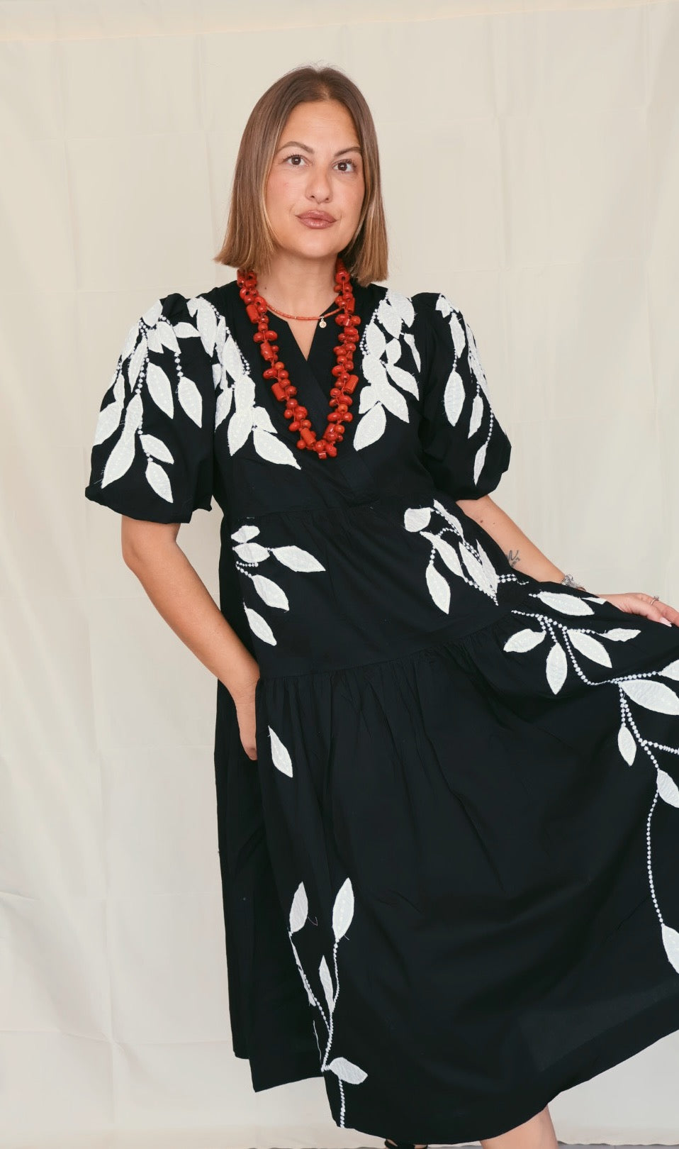 Vestido IVORY negro