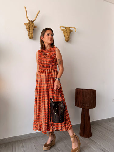 Vestido VICHY bambula