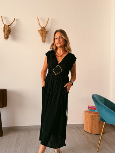 Vestido MORPHEO indio negro