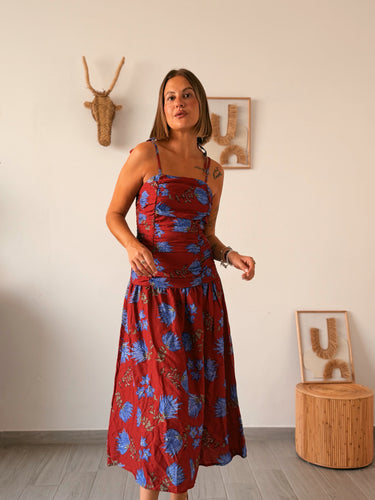 Vestido OLIVIA Burdeos