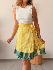 Falda corta seda mod.2