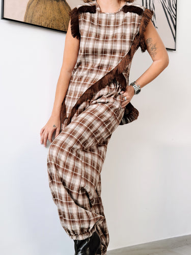 Conjunto Gales marrón