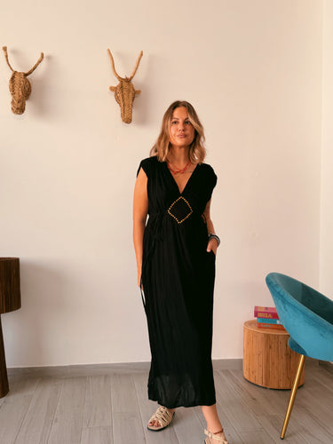 Vestido MORPHEO indio negro