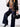 Denim tintada oscura wide leg