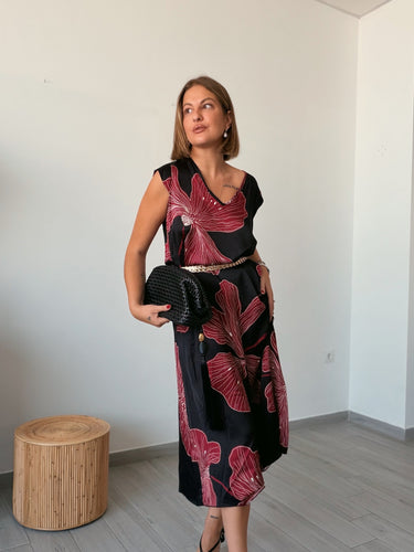 Vestido COSIRA raso