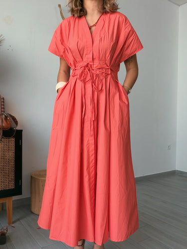 Vestido MADISSON coral