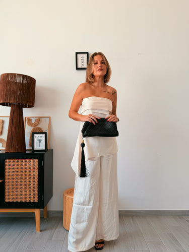 Conjunto LATRES marfil raso