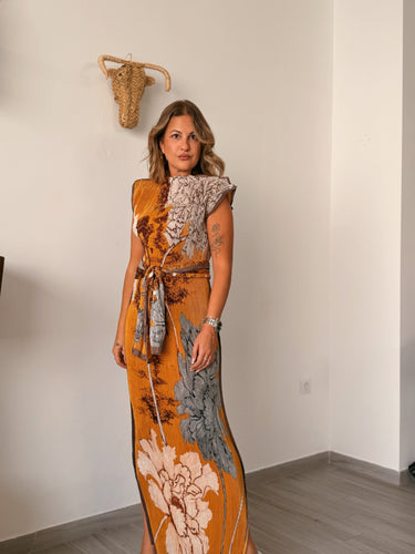 PREVENTA Vestido COOC mostaza