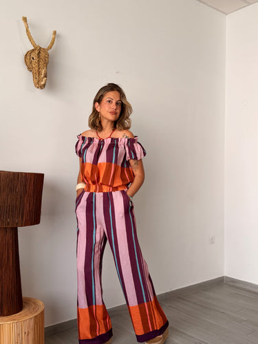 Conjunto MERY rayas