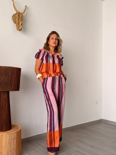 Conjunto MERY rayas