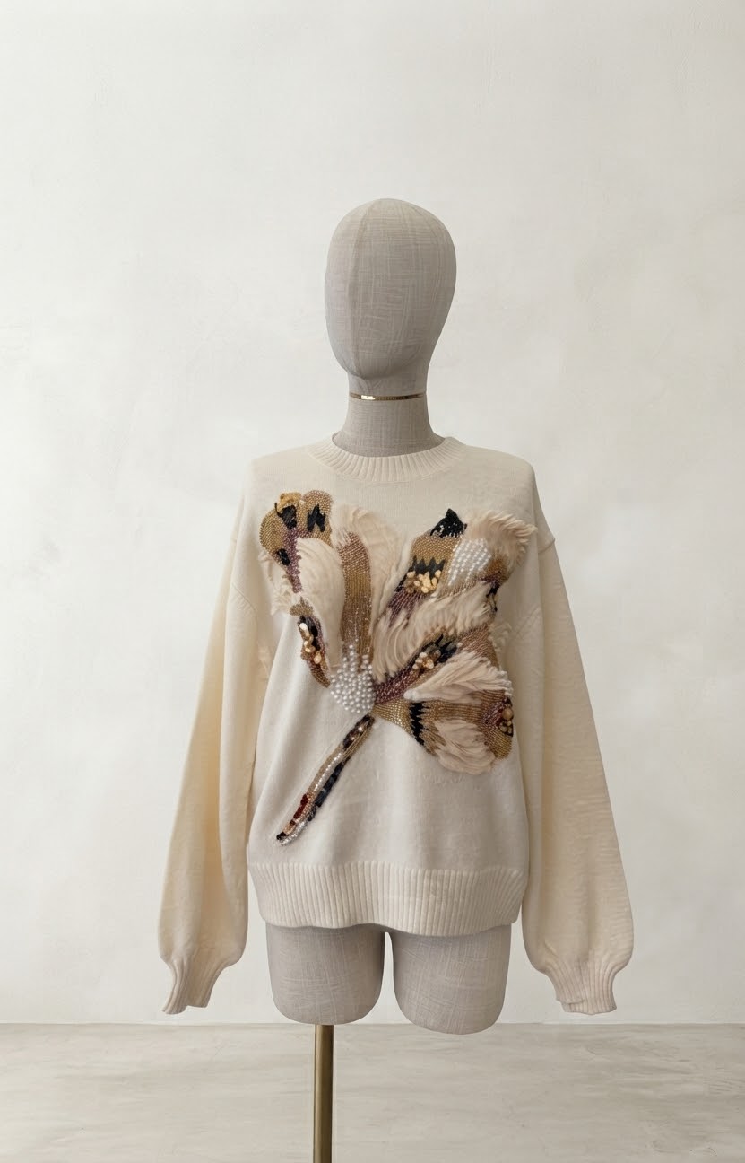 Jersey joya beige
