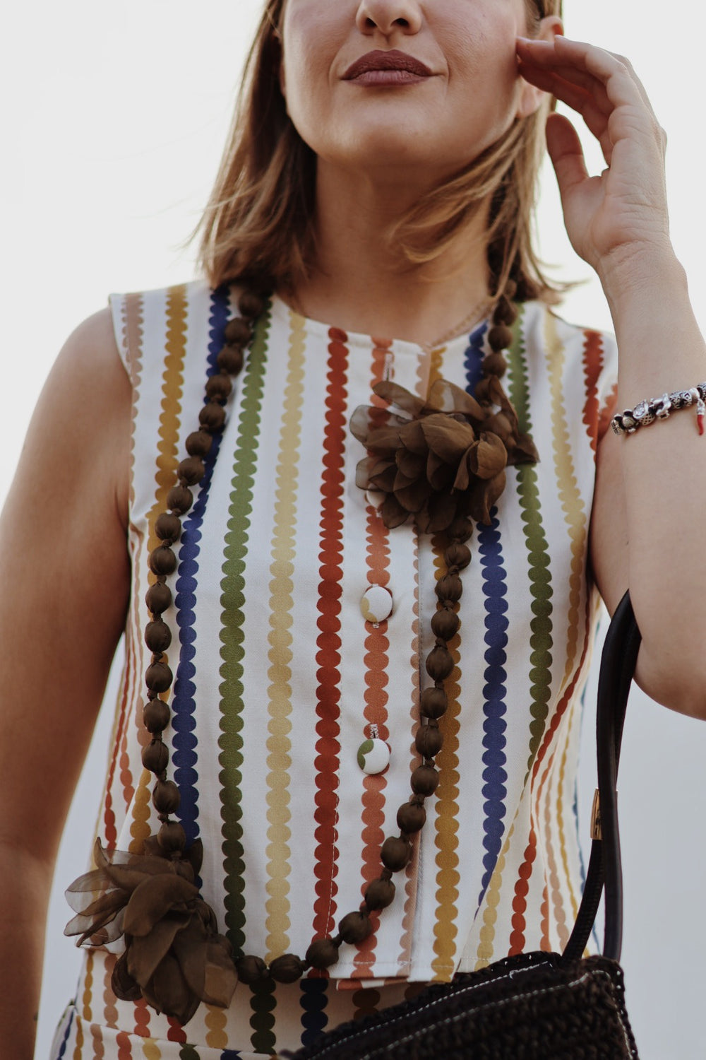 Collar PISPIRETTA caqui
