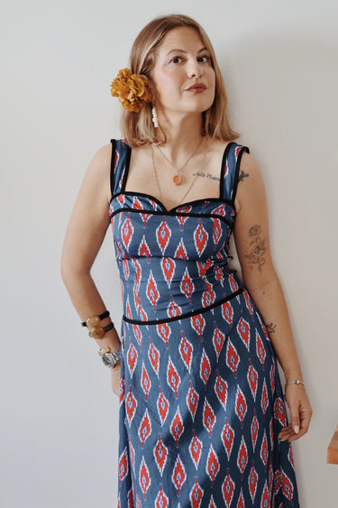 Vestido INDIAN azul