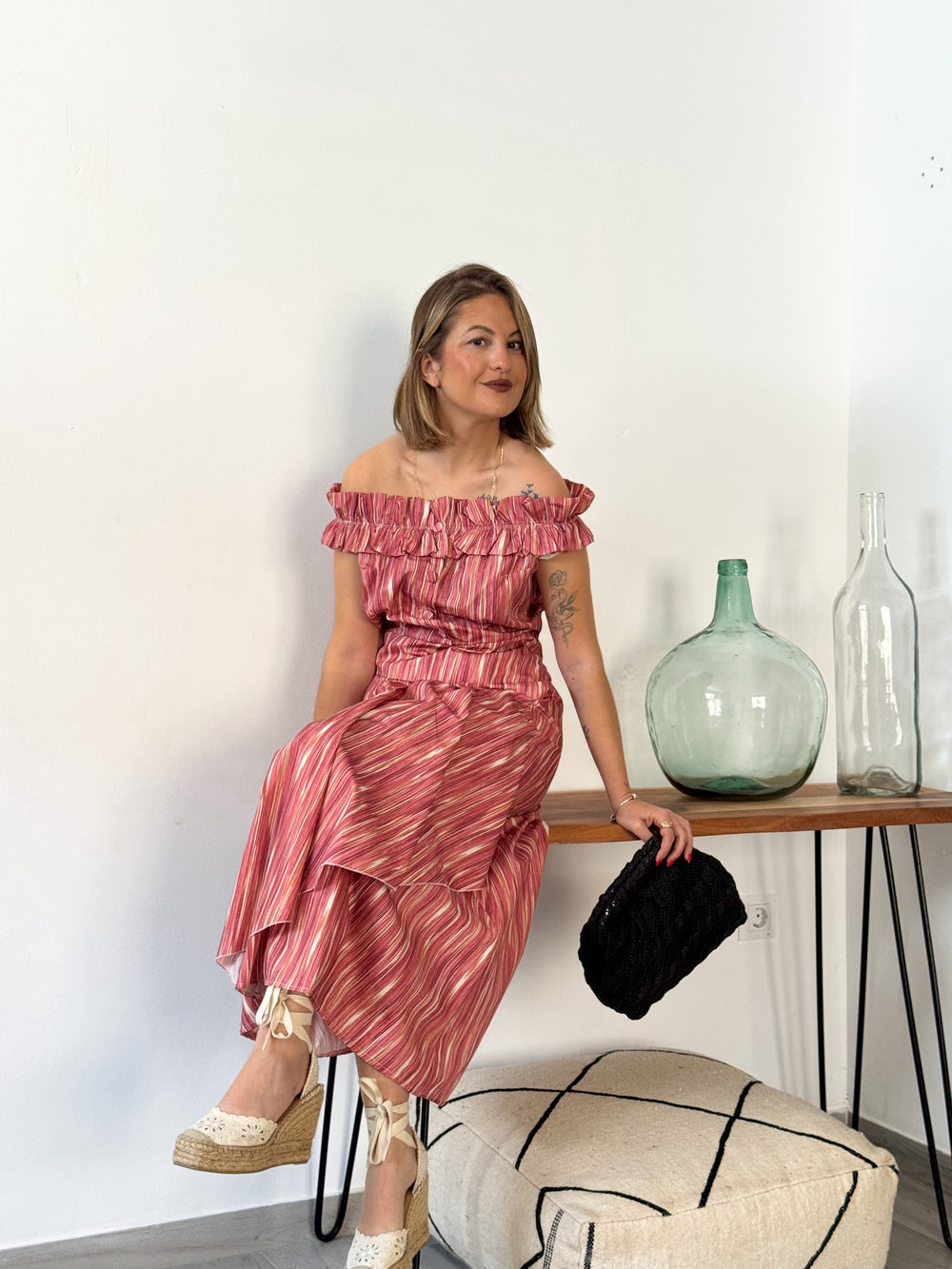 Conjunto estampado COSTER rosa