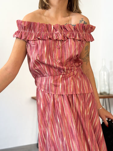Conjunto estampado COSTER rosa