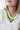 Collar BUBBLE verde-beige