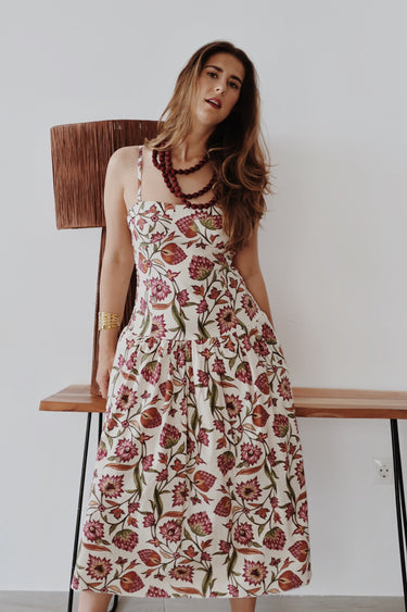 Vestido DAISY estampado floral