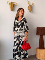 Vestido MACOA estampado