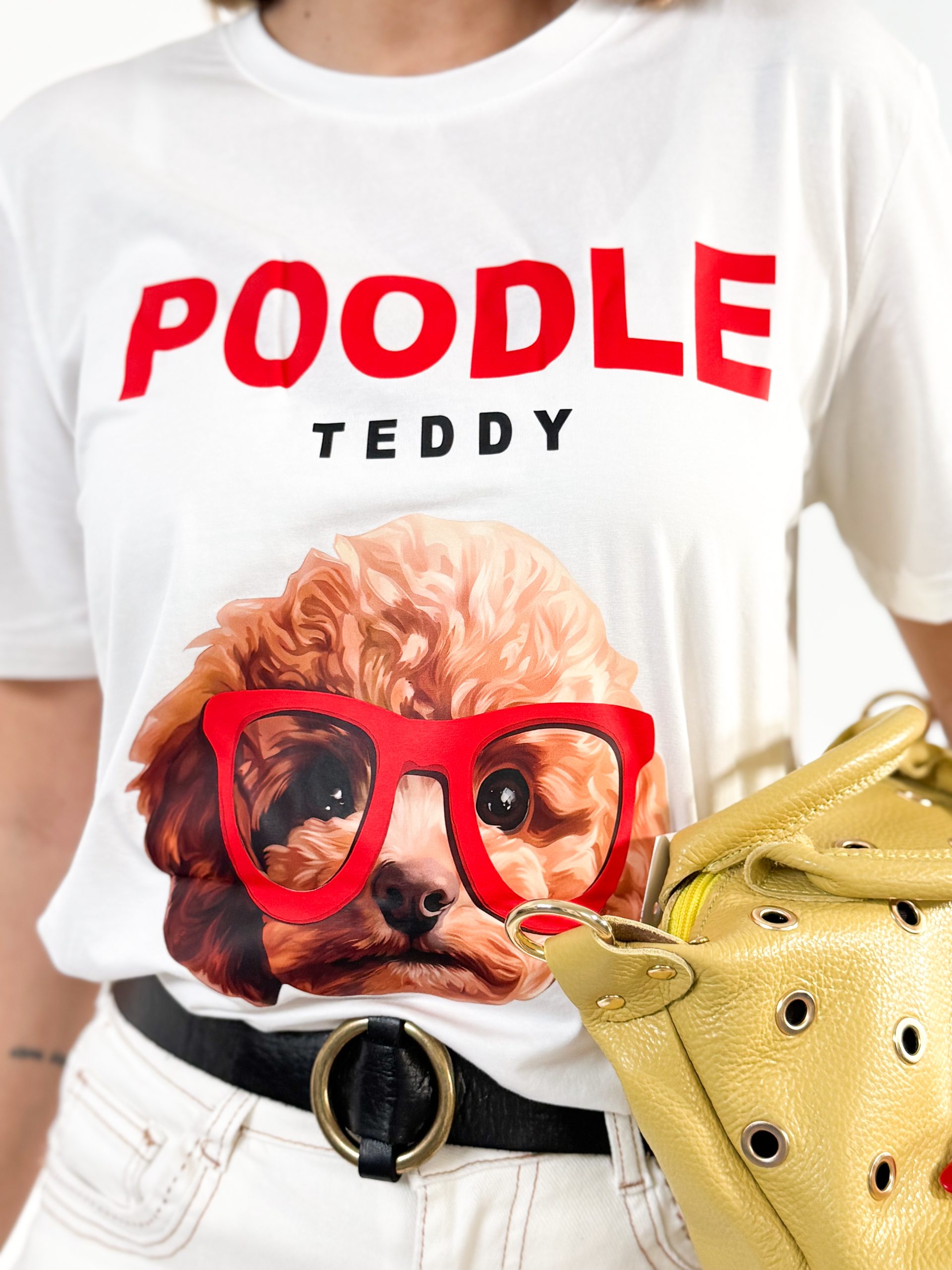 Camiseta POODLE TEDDY algodón