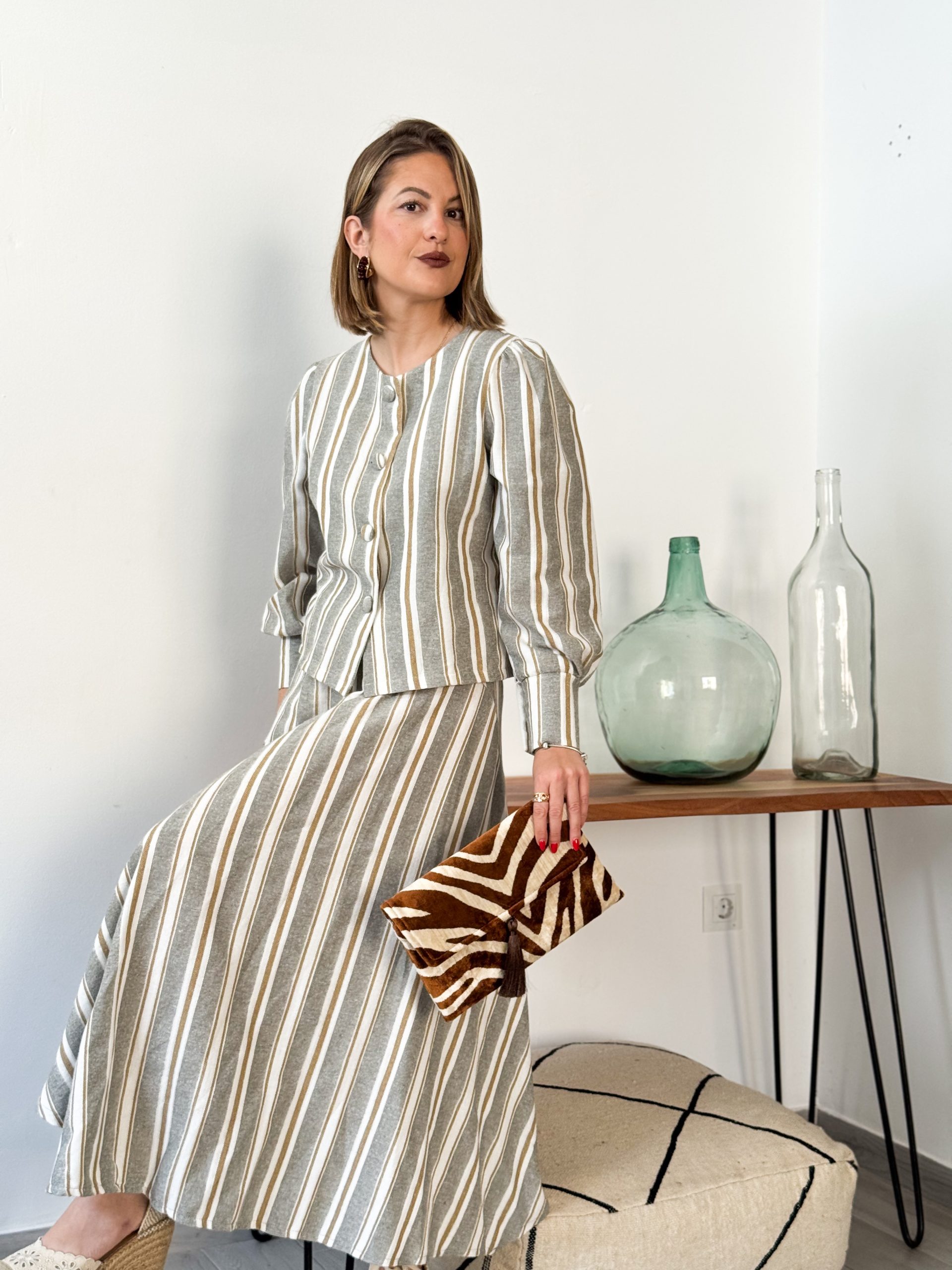 Conjunto SO*ET rayas