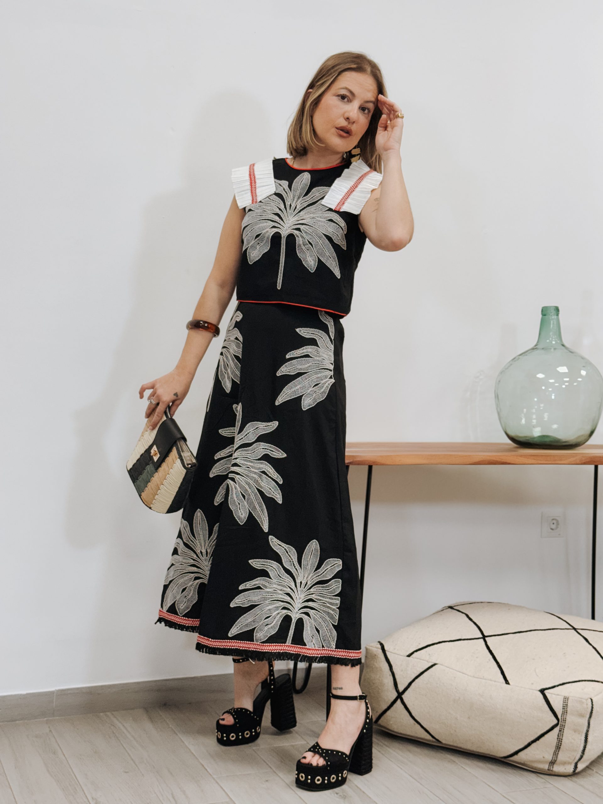 Conjunto PASER bordado