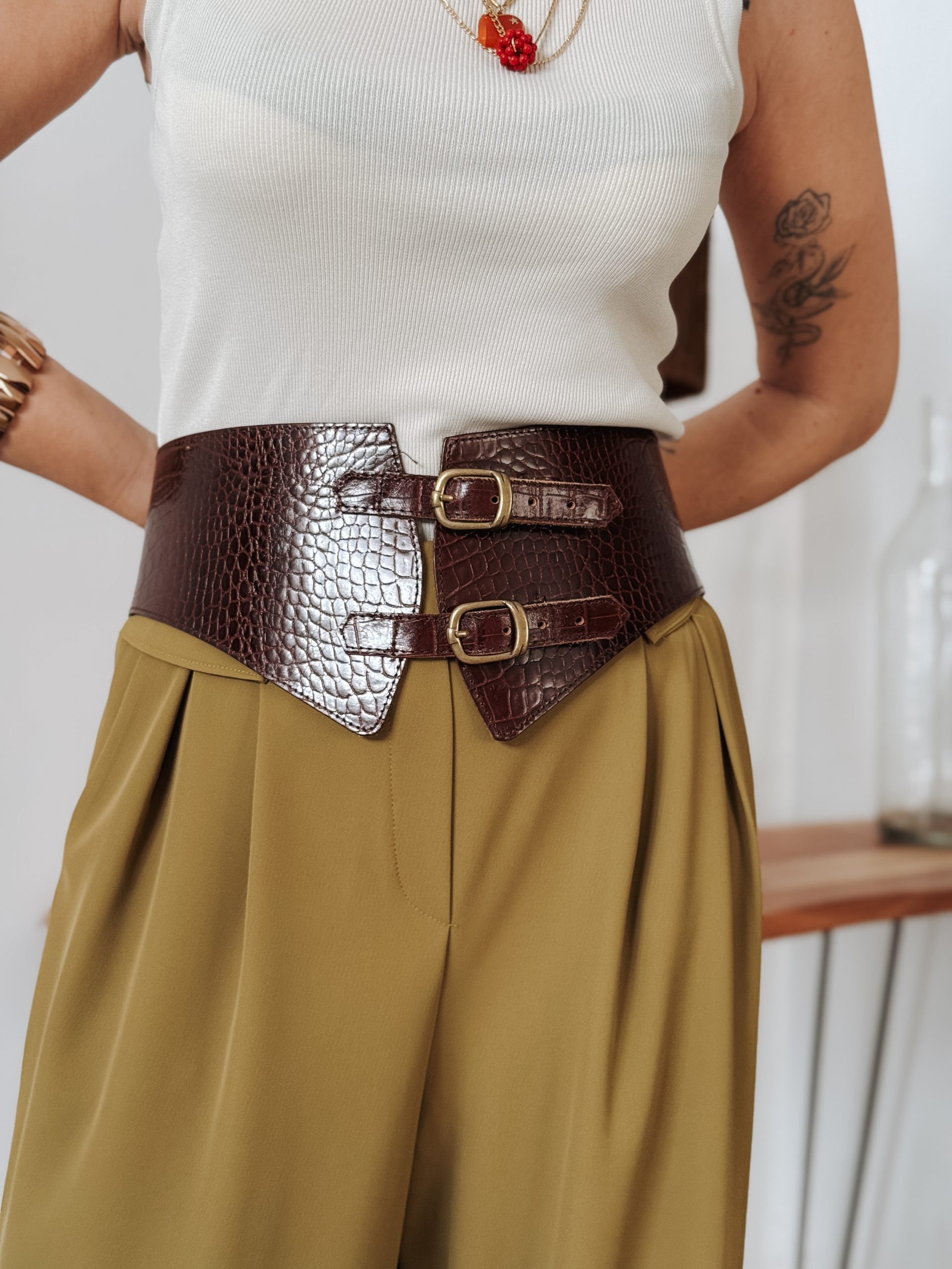 Fajín COCCO piel 85cm