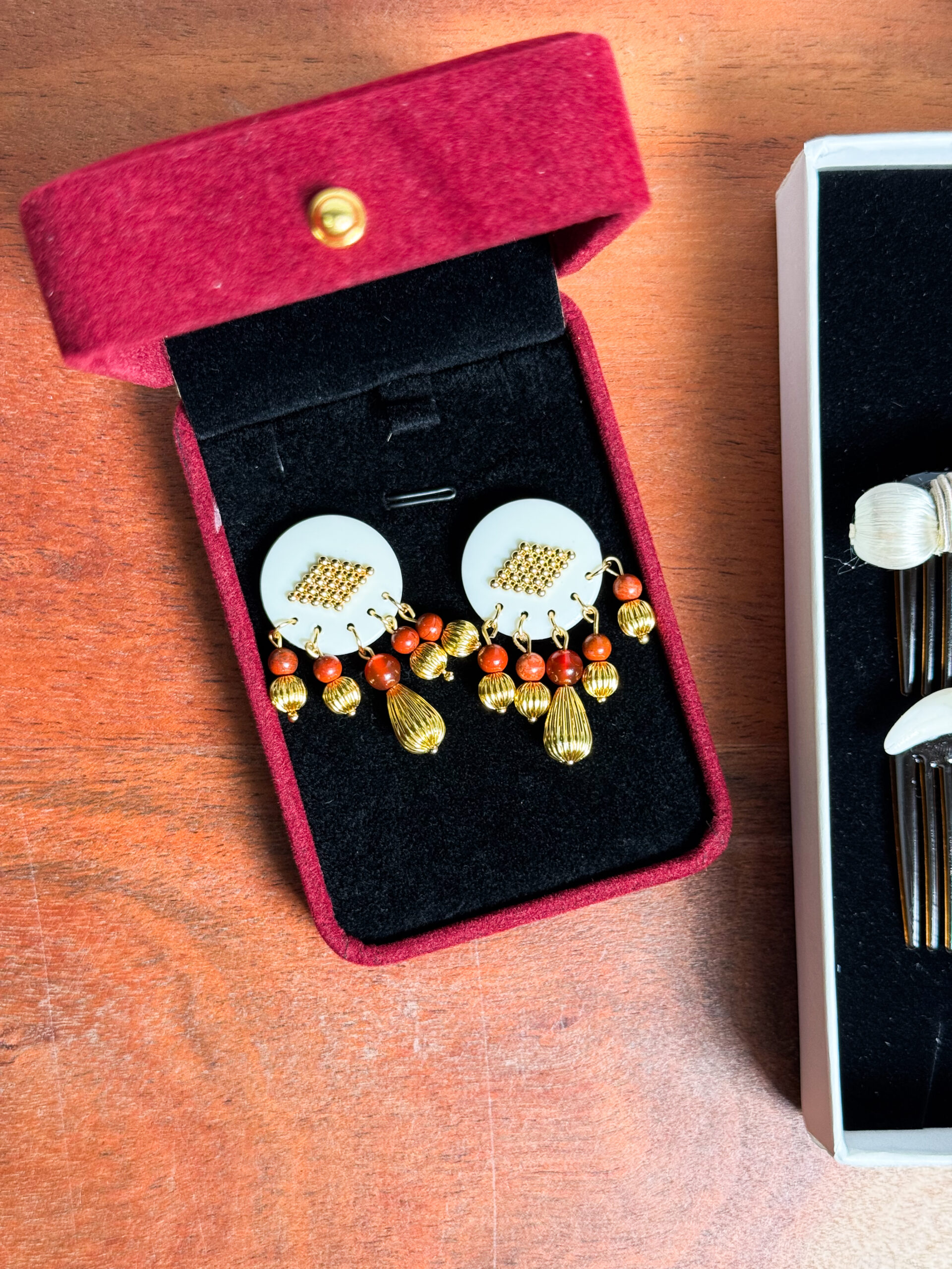 Pendientes AZAHAR combinado