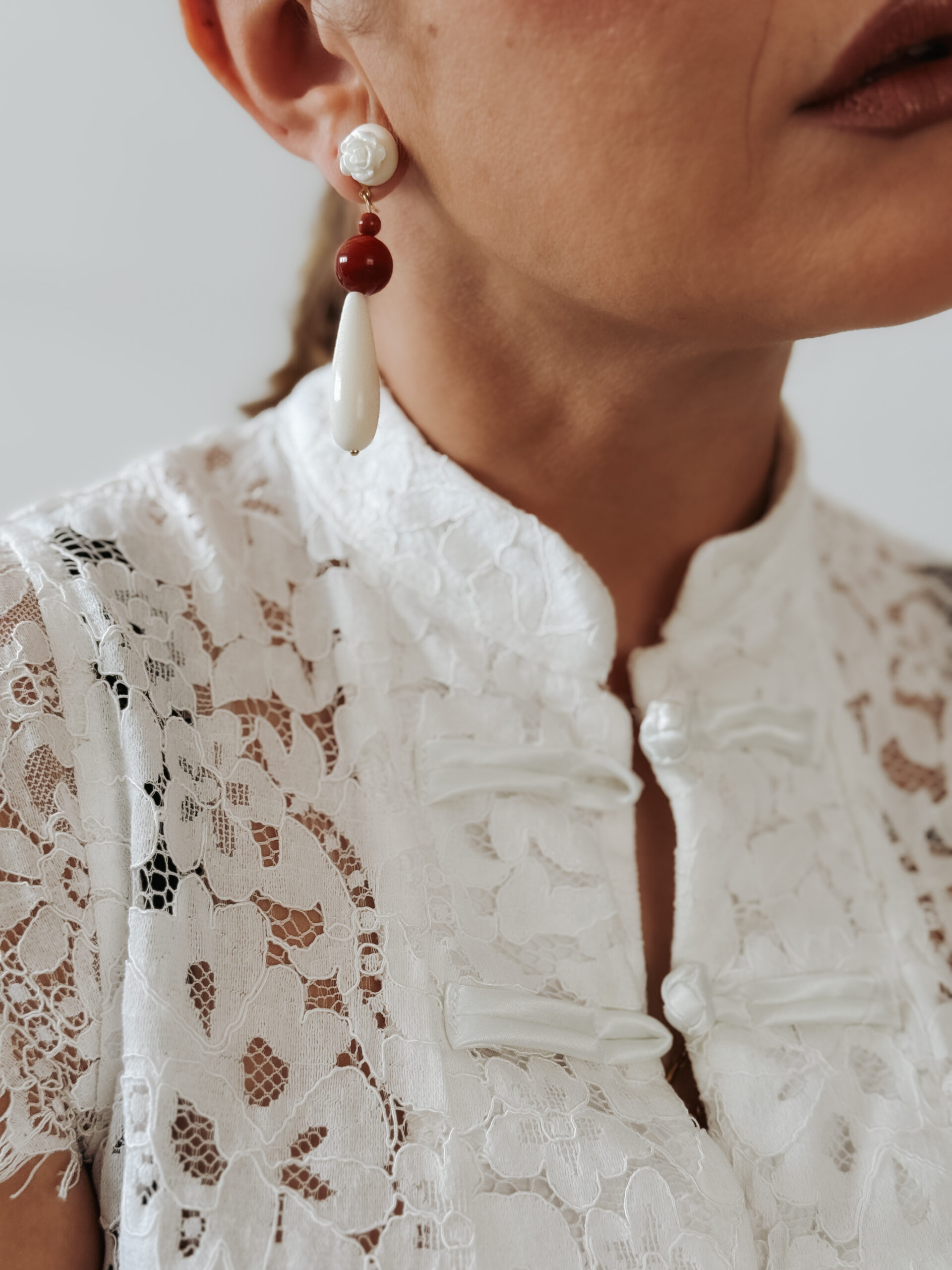 Pendientes ORIGEN hueso y piedra