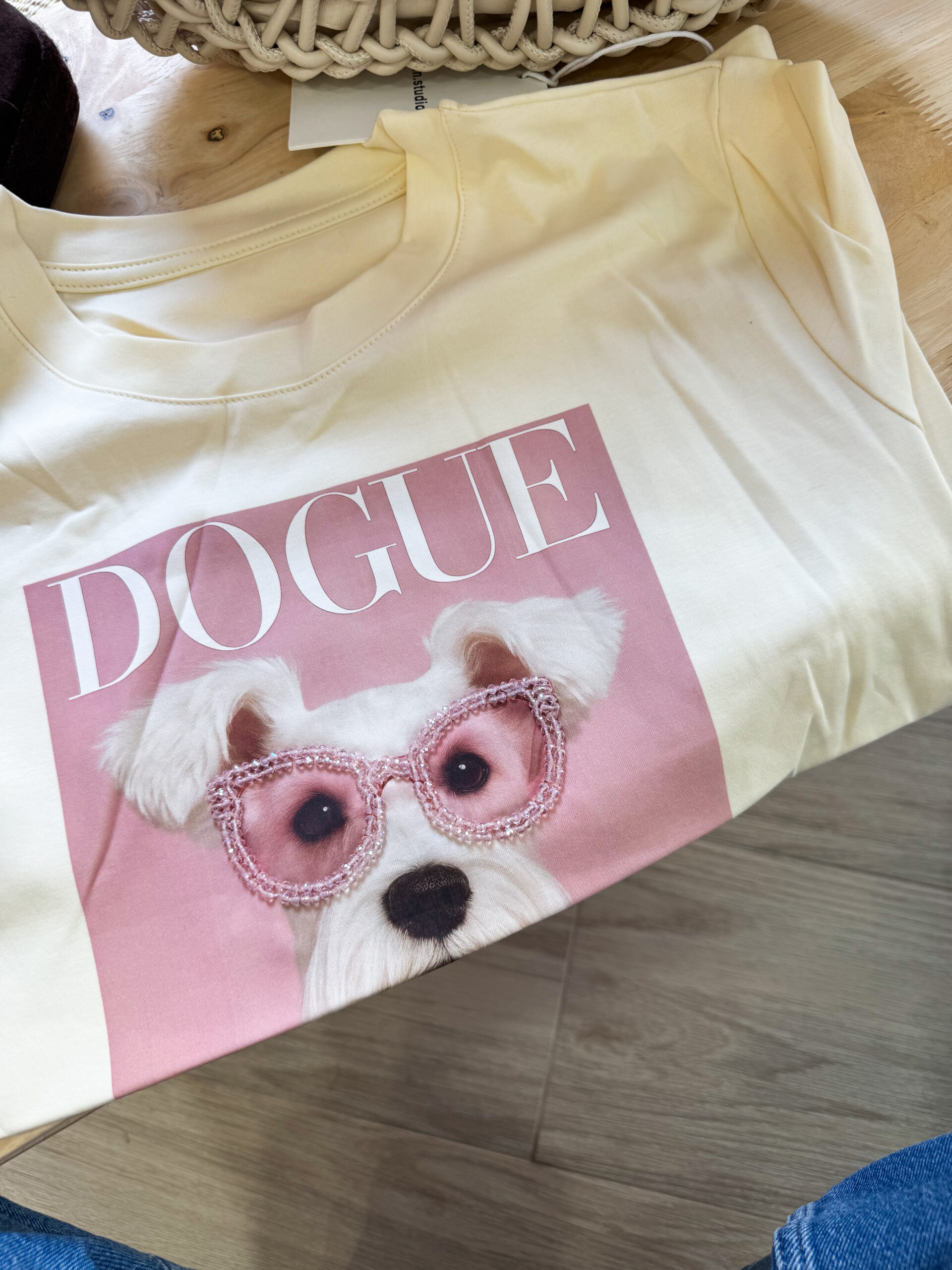 Camiseta DOGUE amarillo