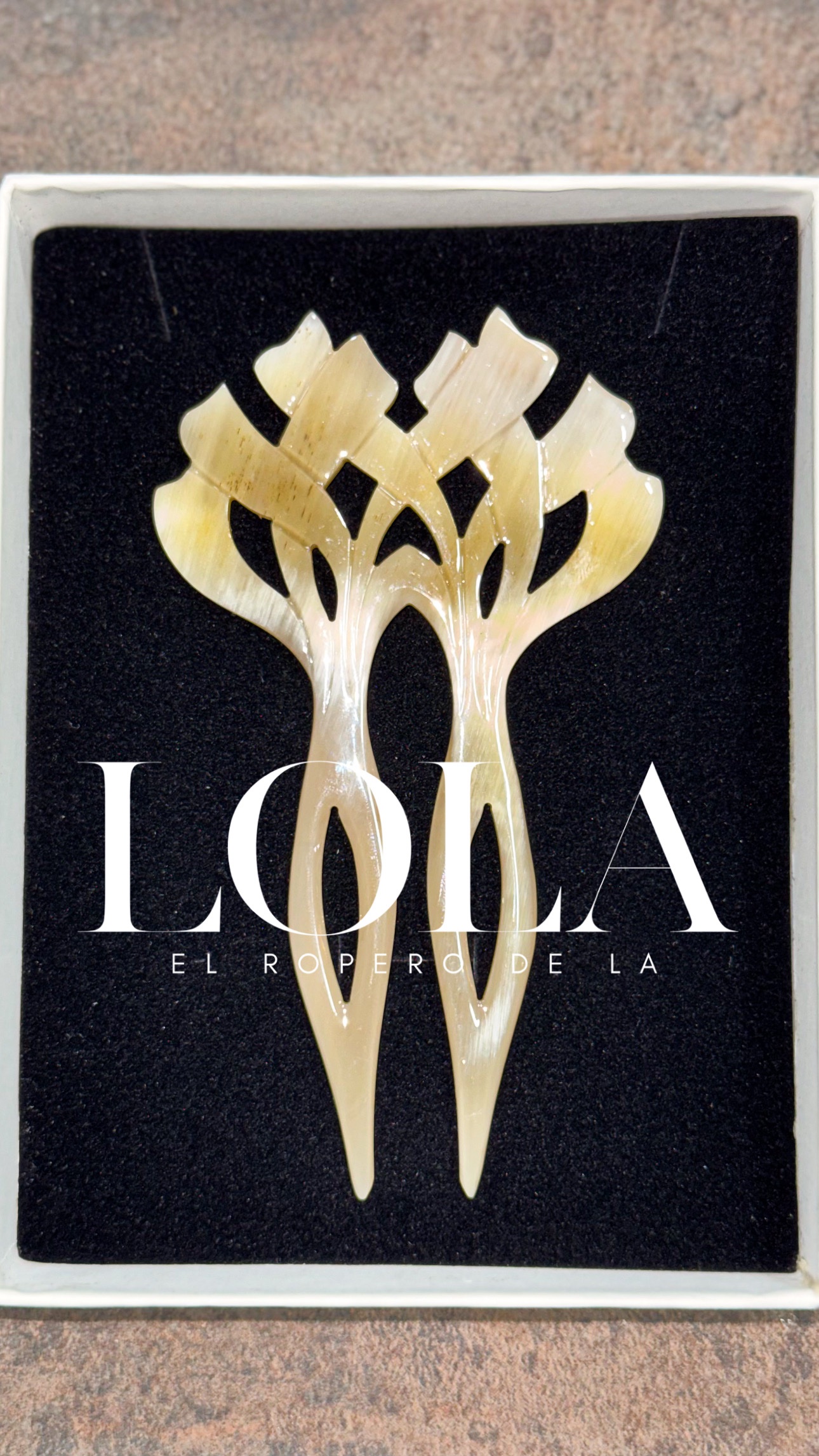 Peina cruzada labrada