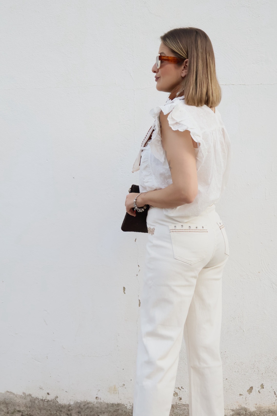 Denim TUARET bordado